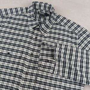 Barbour Large Mens Shirt Flannel‎ Outdoors 22x28 **Fits Medium **